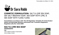Salt & Lime Soap with Variations